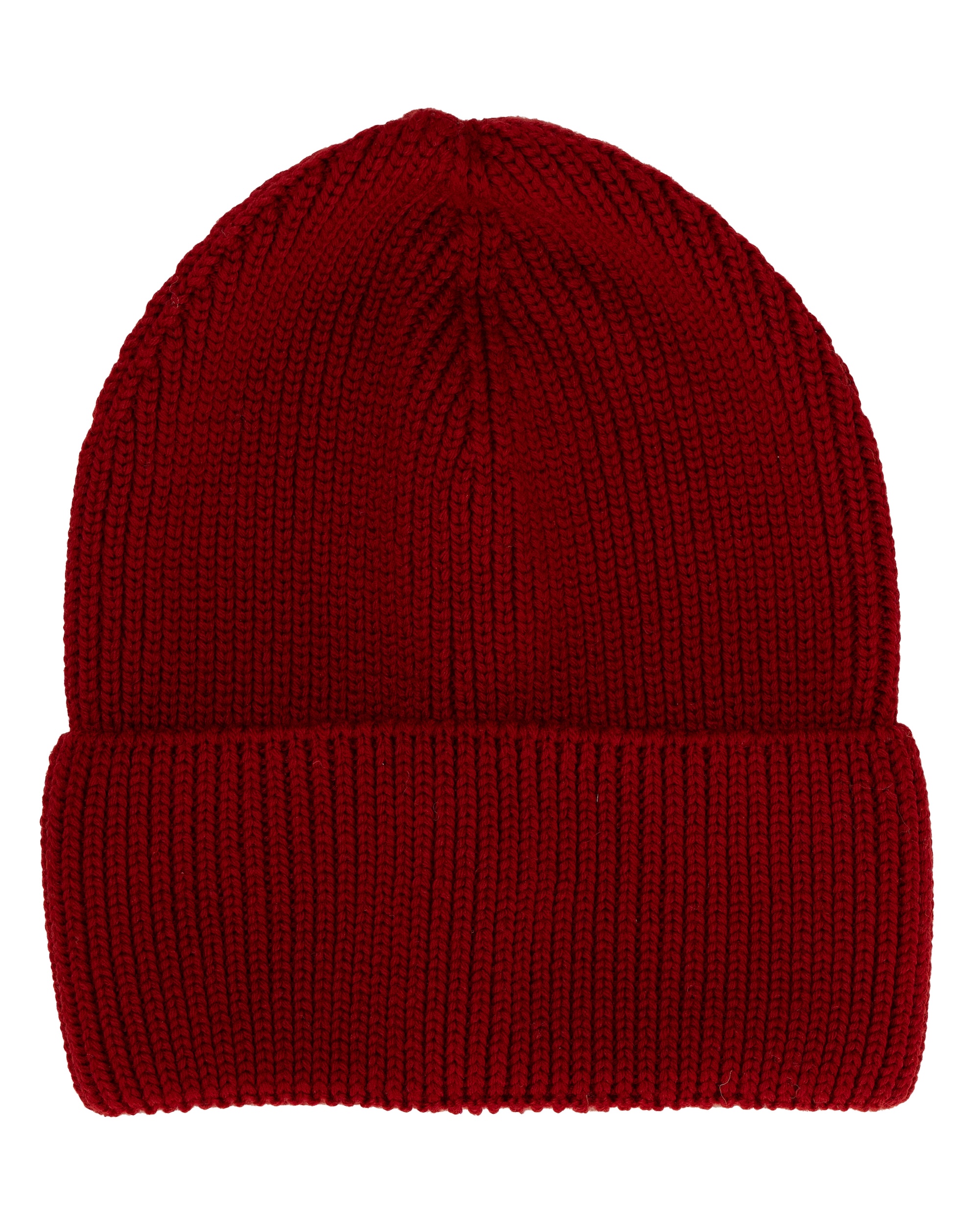 CZAPKA Z WEŁNY MERINO 100% AMBER BORDOWA